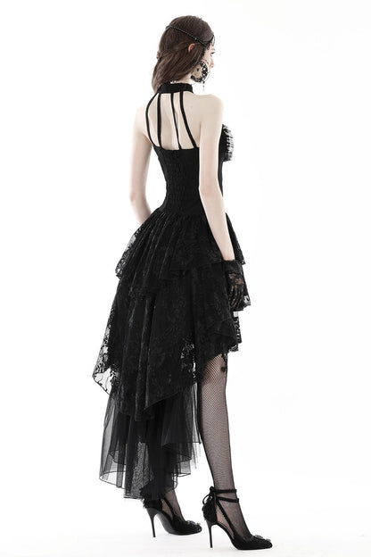 Black Moonlight High Low Dress
