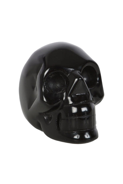 Black Obsidian Crystal Skull