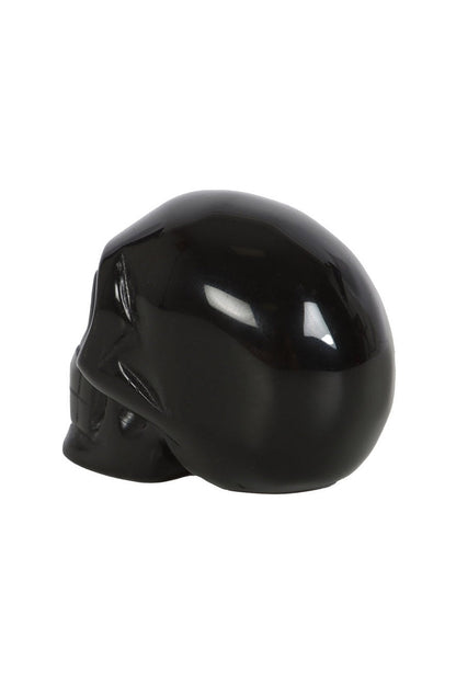 Black Obsidian Crystal Skull