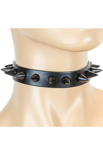 Black Soul Collar [Black Spikes] [Defective]