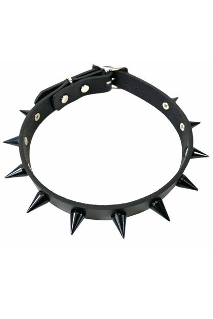 Black Soul Collar [Black Spikes] [Defective]