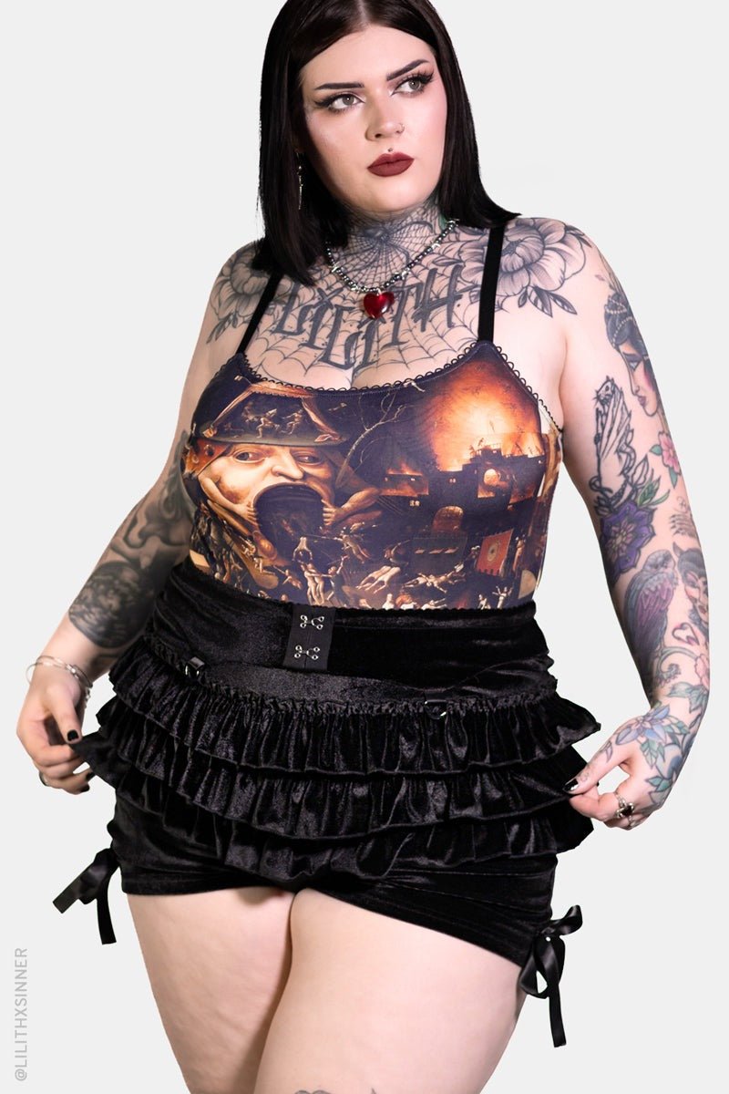 Black Velvet Rosemary Bloomers