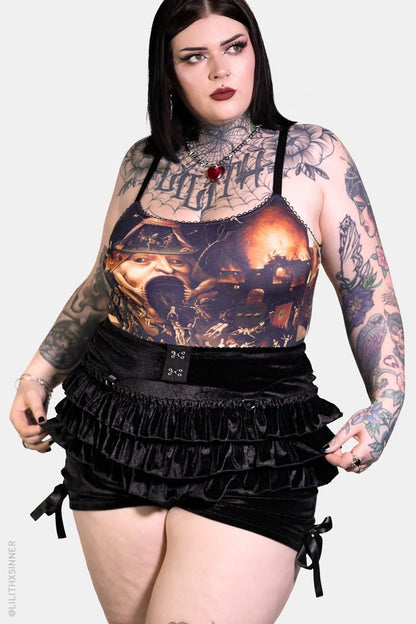 Black Velvet Rosemary Bloomers