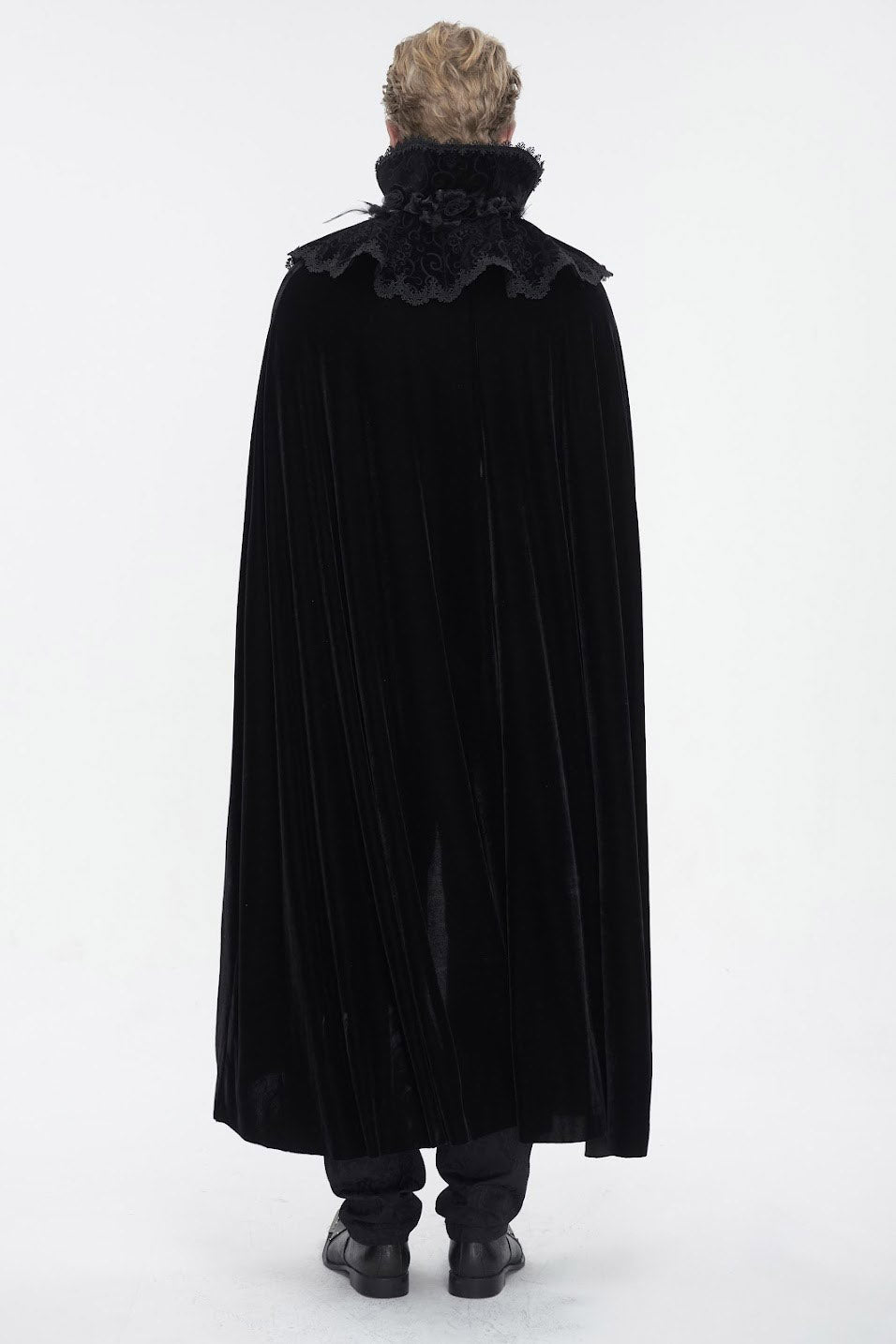 Blood House Black Velvet Cloak