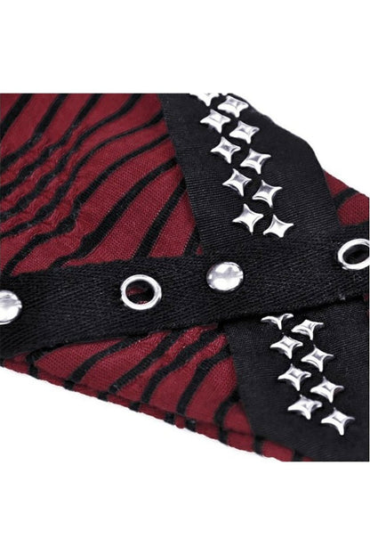 Blood Oath Striped Arm Warmers