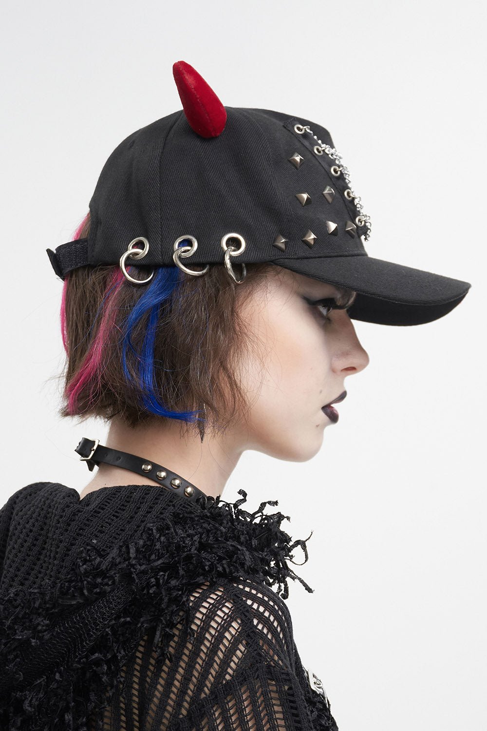 Blood-Red Horns Baseball Hat