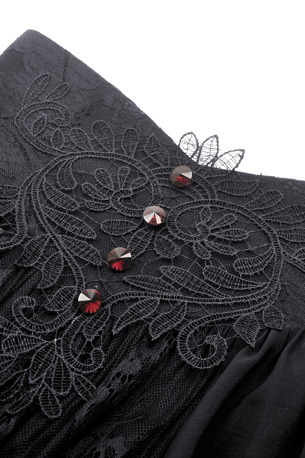 Bloodline Vampire Goth Maxi Skirt