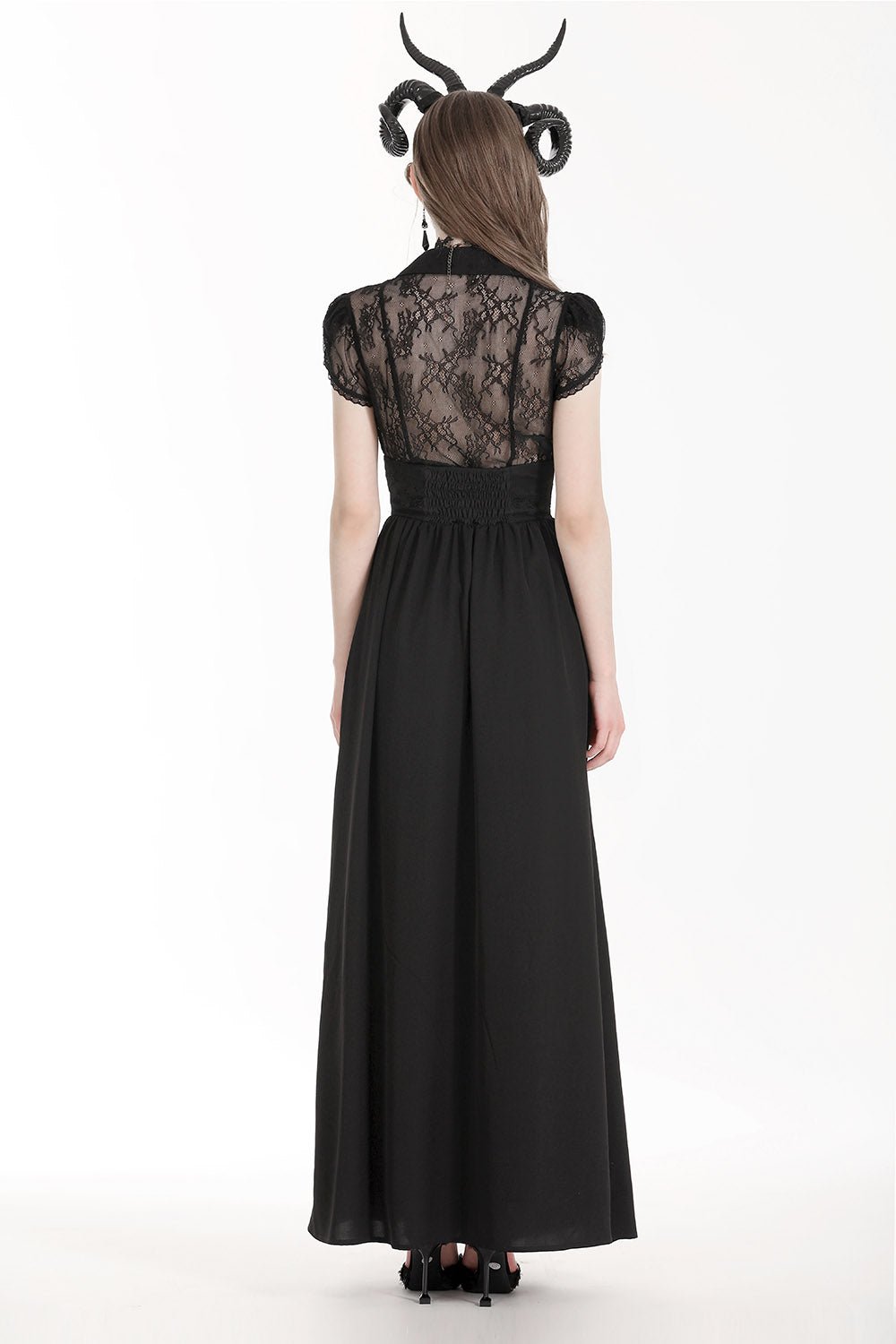 Bloodline Vampire Goth Maxi Skirt