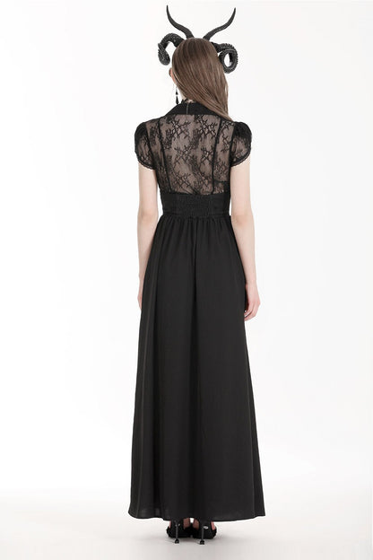 Bloodline Vampire Goth Maxi Skirt