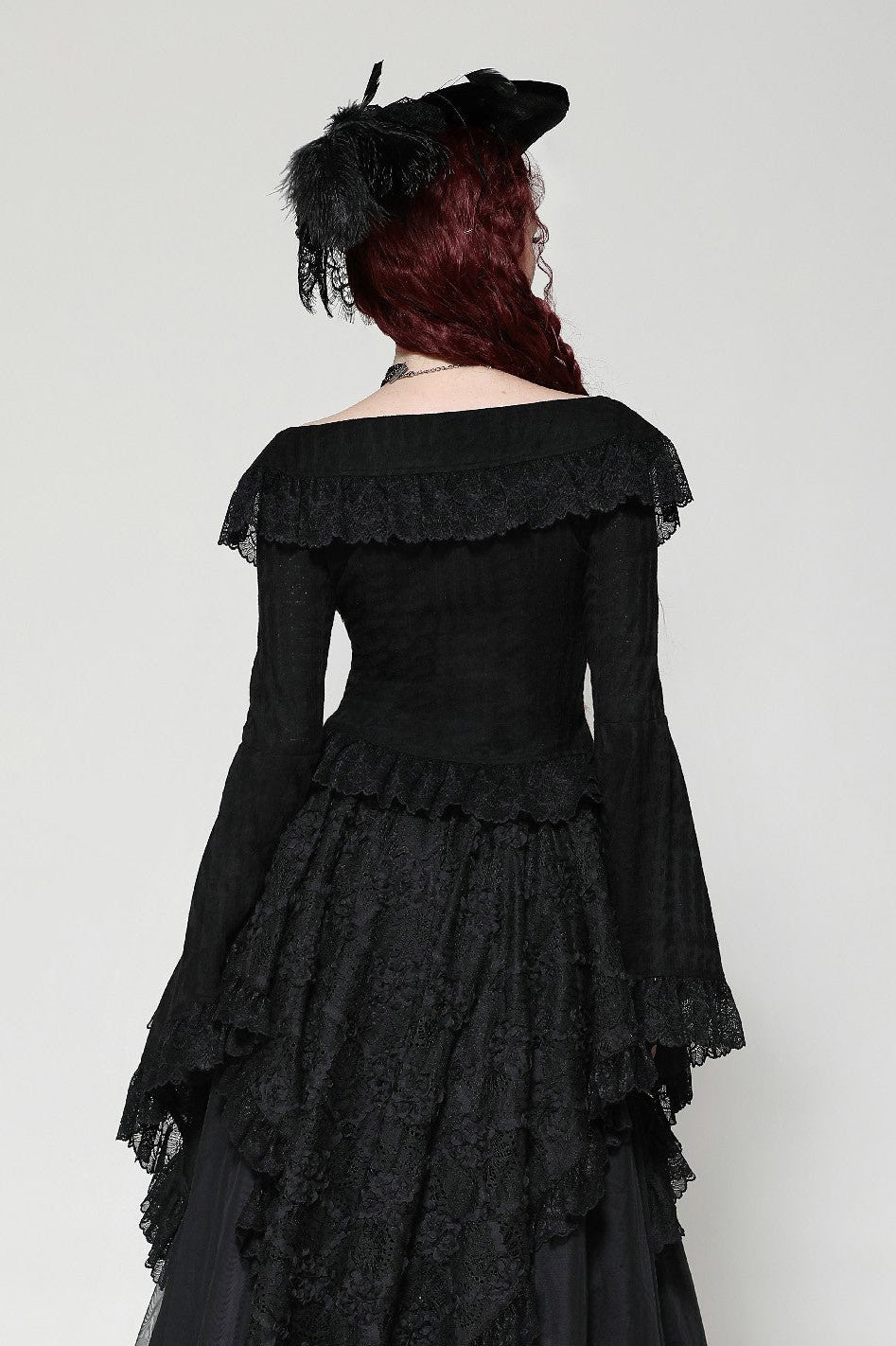 Blacks Sails Pirate Goth Blouse
