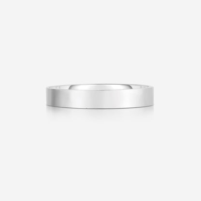 4 mm Flat Wedding Band