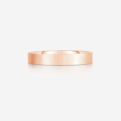 4 mm Flat Wedding Band