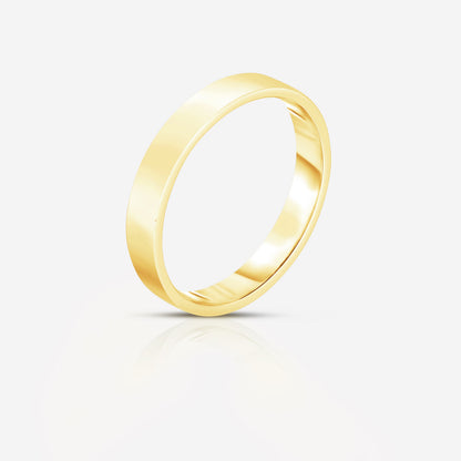 4 mm Flat Wedding Band
