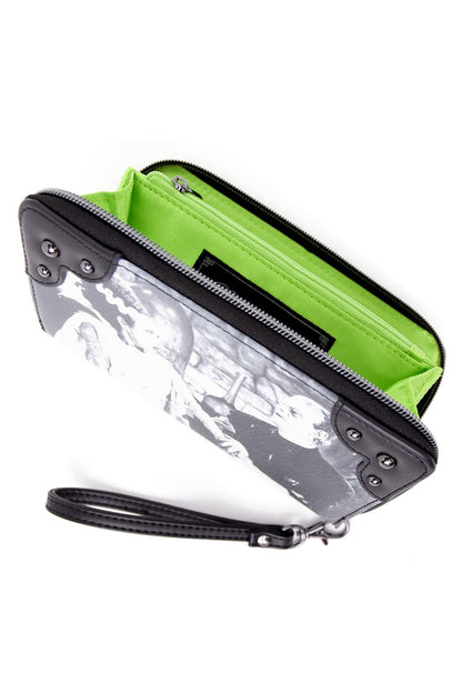 Bride of Frankenstein We Belong Dead Zip Around Wallet