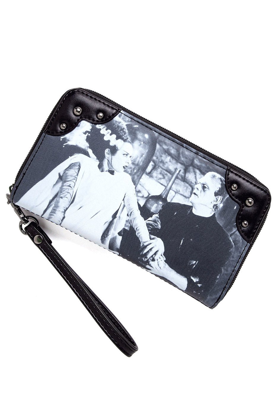 Bride of Frankenstein We Belong Dead Zip Around Wallet