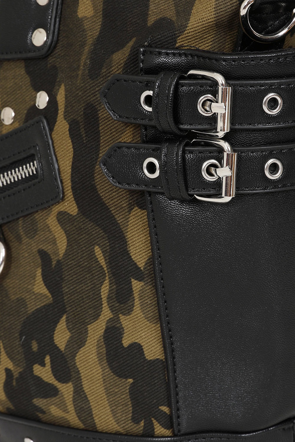 Camo Green Punk Hellbound Handbag