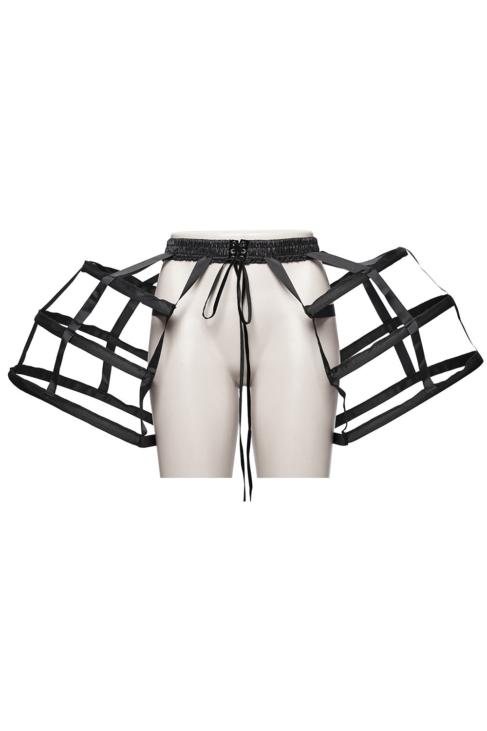 Caged Raven Boning Bustle Skirt