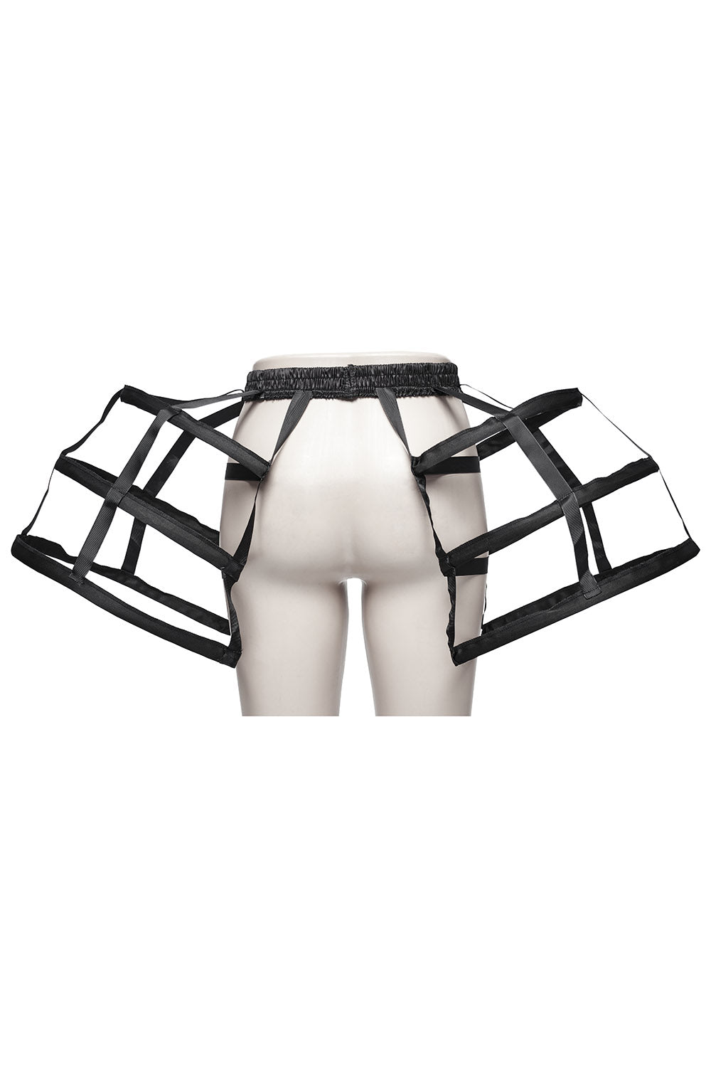 Caged Raven Boning Bustle Skirt