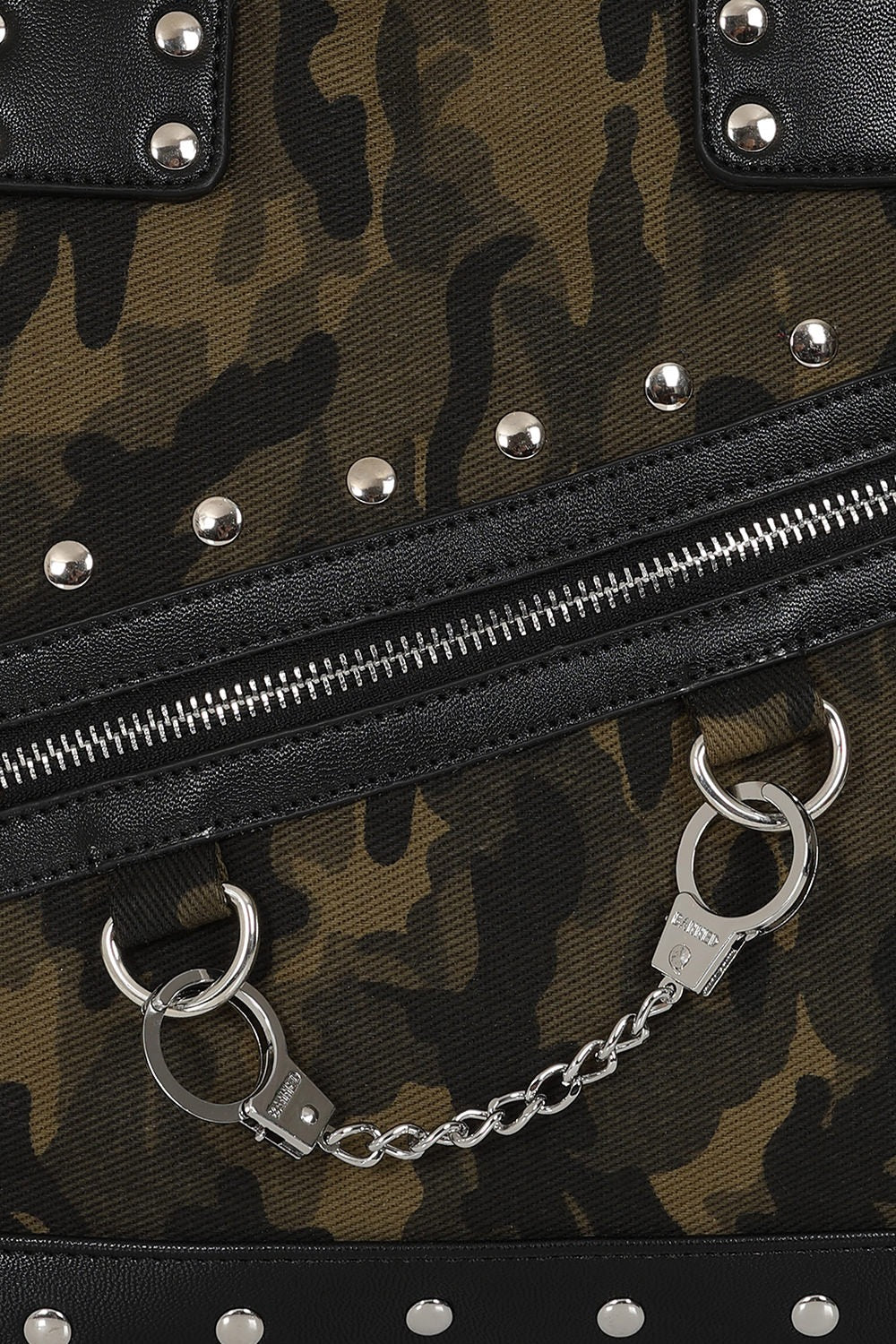 Camo Green Punk Hellbound Handbag