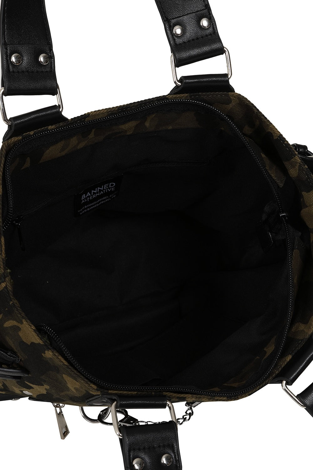 Camo Green Punk Hellbound Handbag