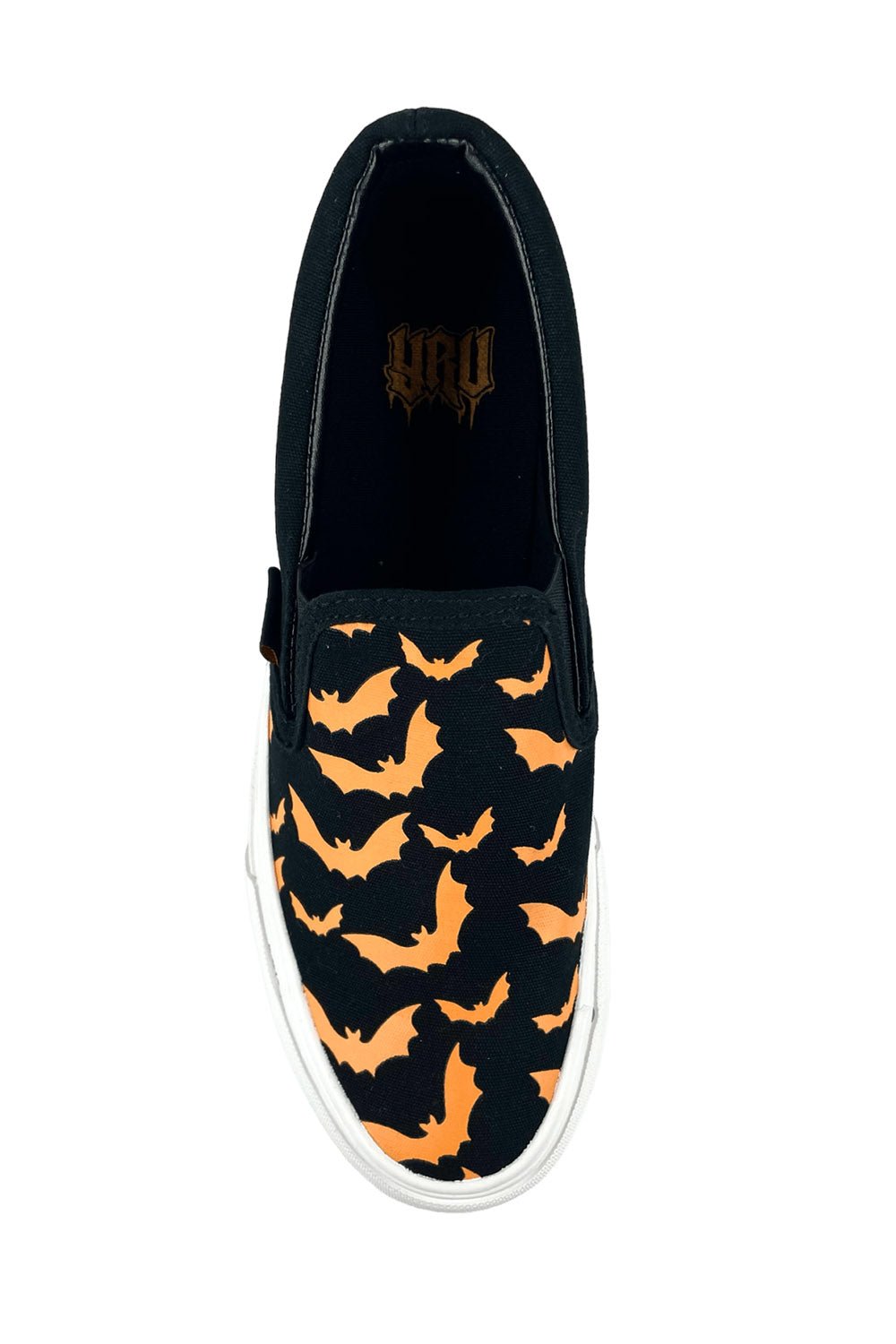 Chill Bat Platform Sneakers [BLACK/ORANGE]