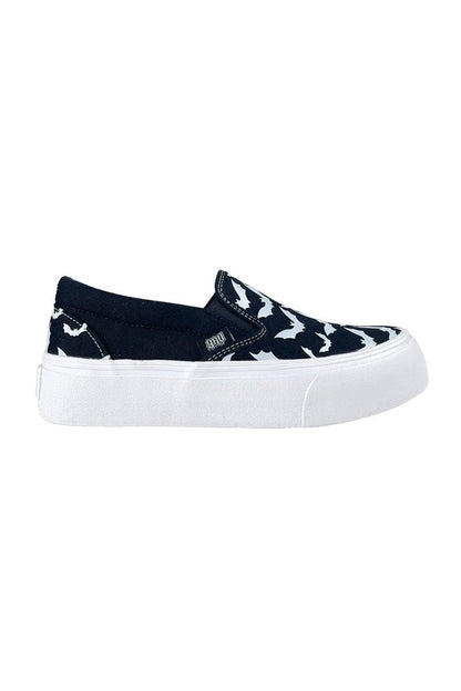 Chill Bat Platform Sneakers [BLACK/WHITE]