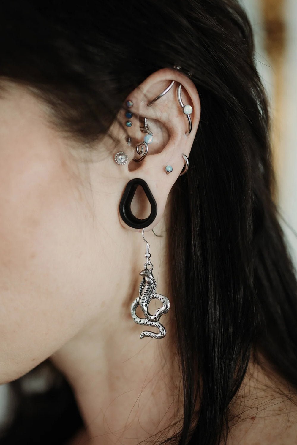 Cobra Earrings