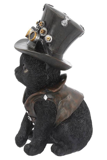 Cogsmiths Steampunk Cat Statue