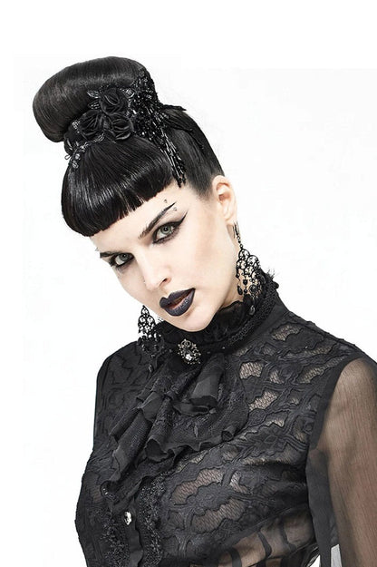 Carmilla Ruffled Lace Cravat