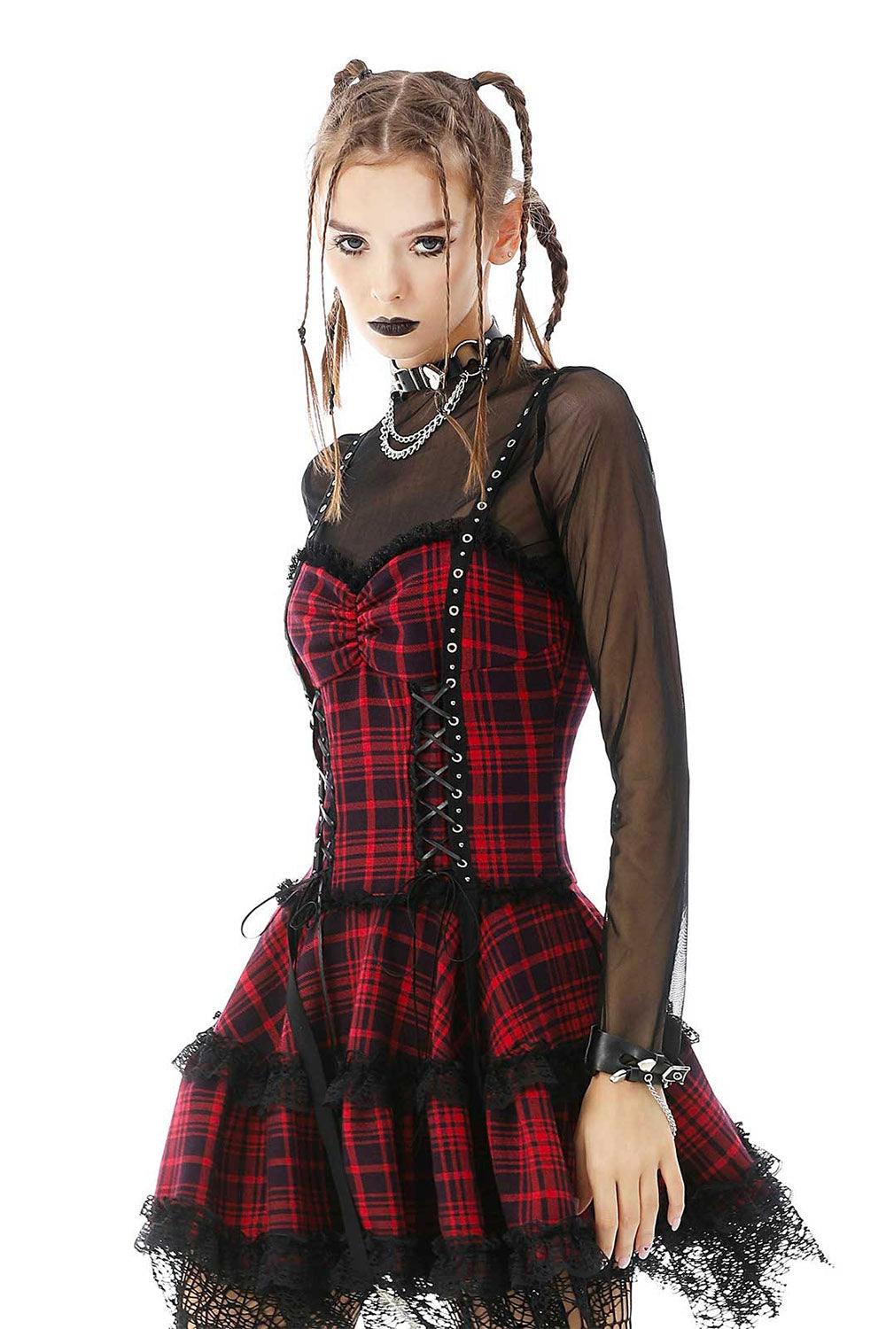 Cross My Heart Mesh Crop Top