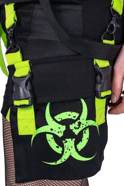Danger Zone Shorts [BLACK/GREEN]