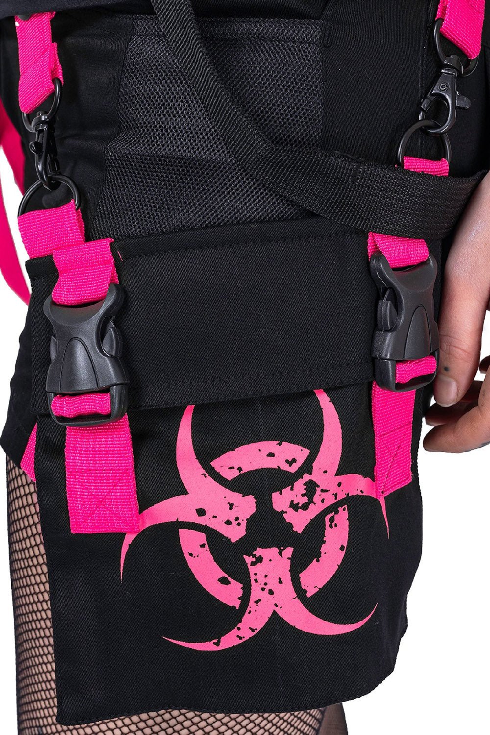 Danger Zone Shorts [BLACK/PINK]