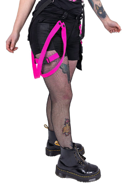 Danger Zone Shorts [BLACK/PINK]
