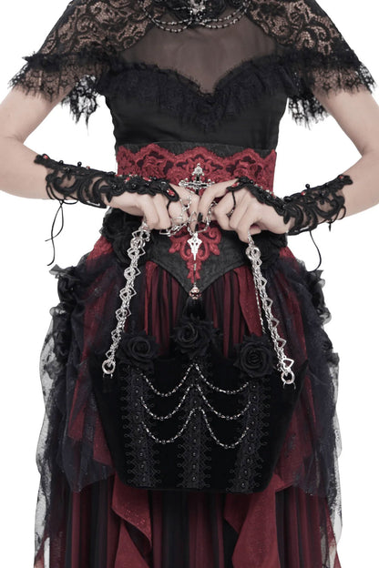 Black Rose Mourning Bag