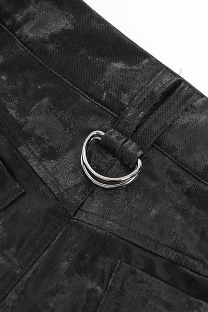 Corrosion Lace-Up Strap Pants