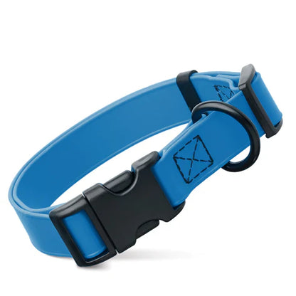 Dog Bar Super Soft Rubber Waterproof Collars with Quick Release Clip