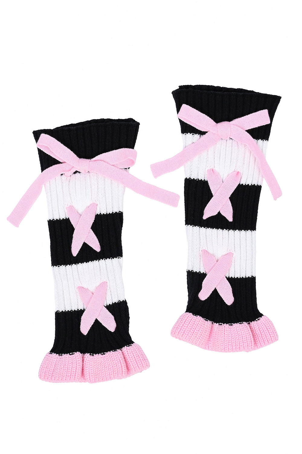 Bittersweet Stripe Arm Warmers
