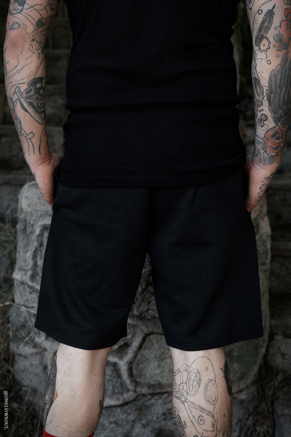 Bat Bite Sweat Shorts [Unisex]
