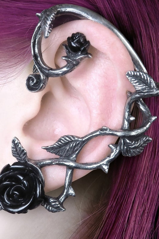 Black Rose Earwrap