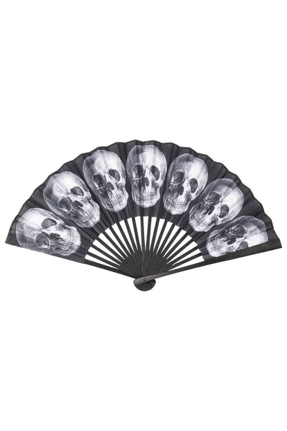 Anatomical Skull Fabric Fan