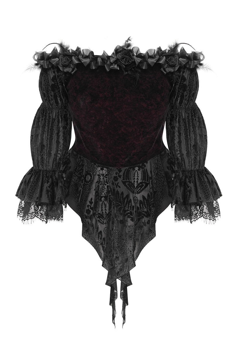 Bloodrose Off the Shoulder Blouse