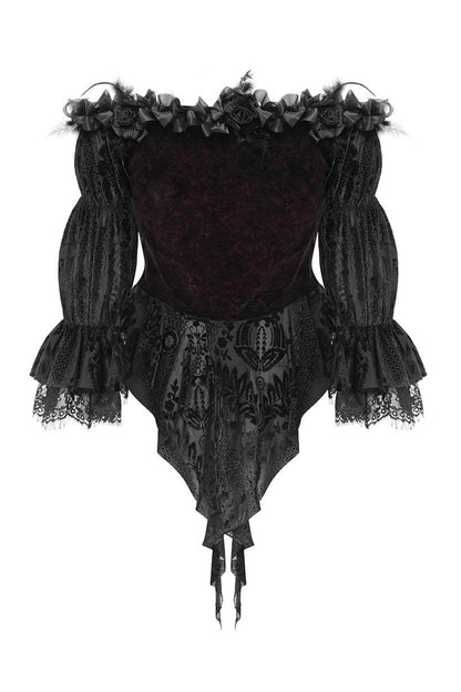 Bloodrose Off the Shoulder Blouse