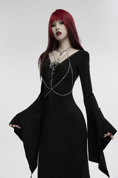 Aurora Rose Chain Chest Harness