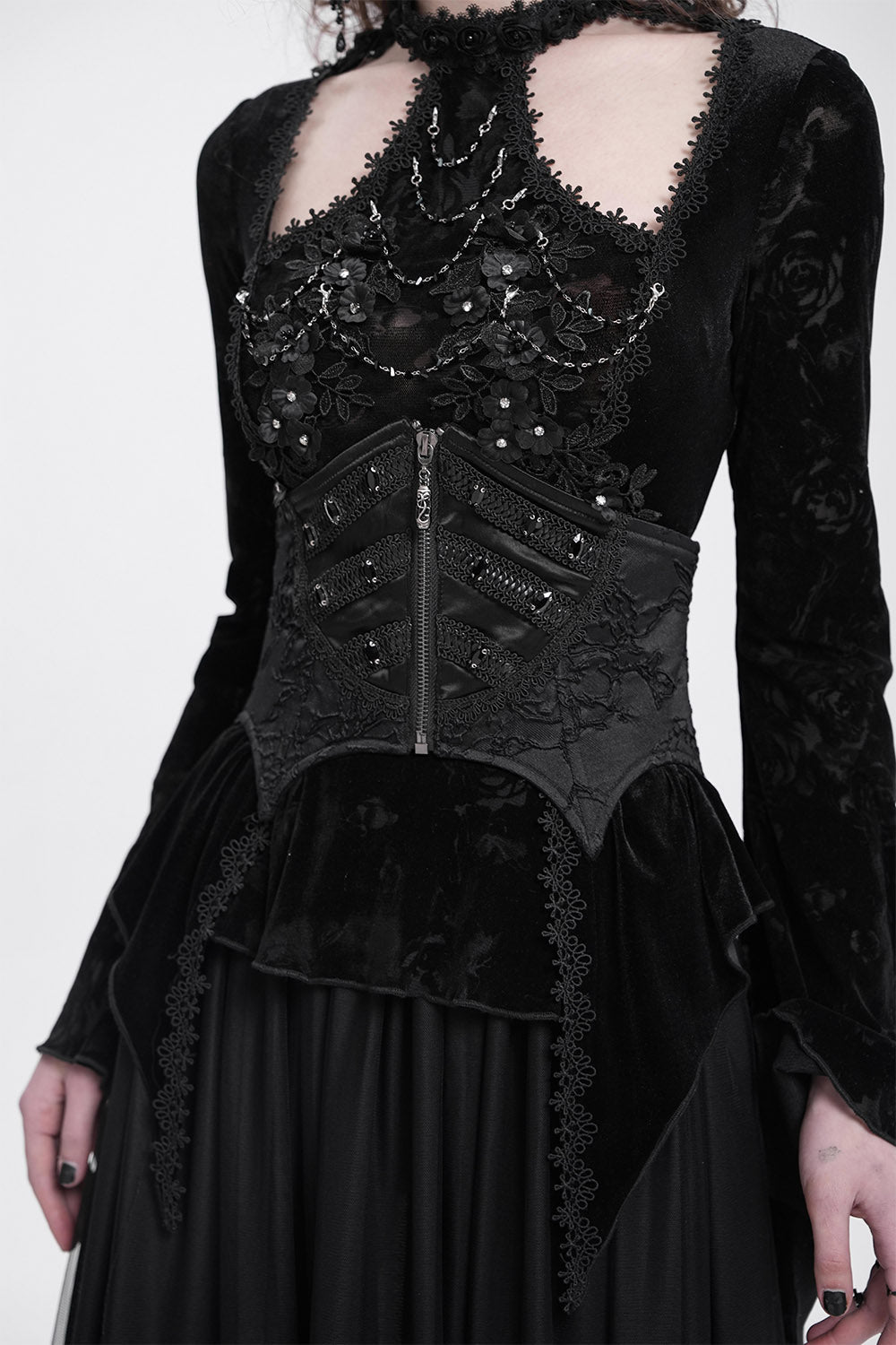 Bewitched Batwing Underbust Corset