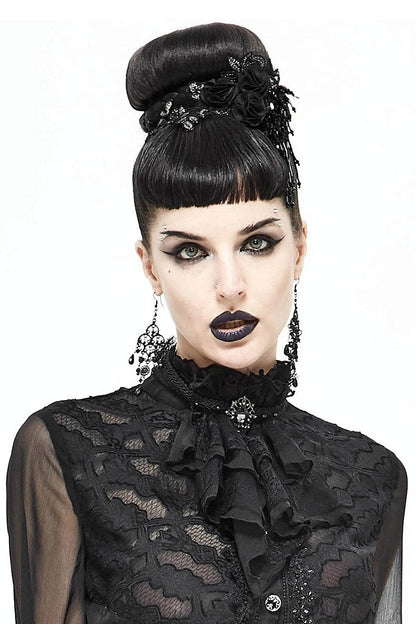 Carmilla Ruffled Lace Cravat