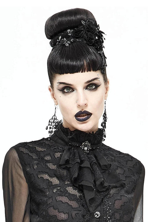Carmilla Ruffled Lace Cravat