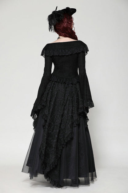 Blacks Sails Pirate Goth Blouse