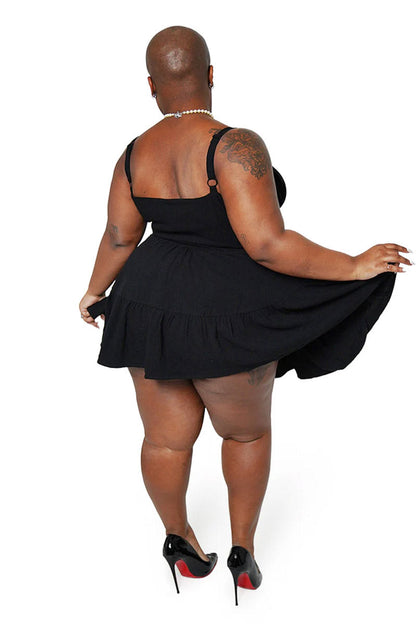 Clara Milkmaid Mini Dress