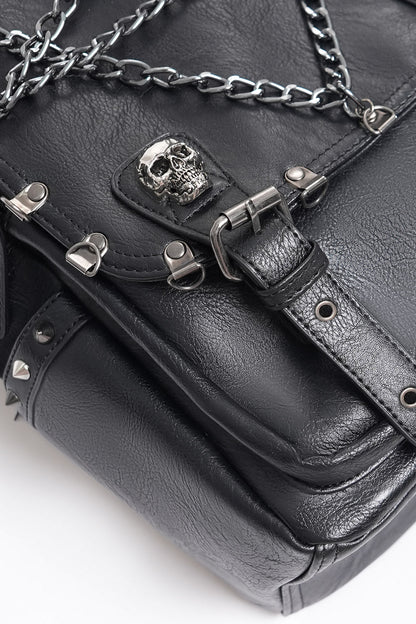 Catacombs Spiked Vegan Leather Backpack