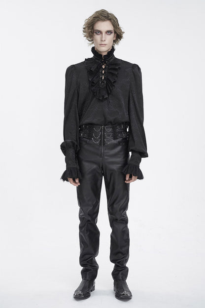 Castle Dracula Lace-Up Shirt